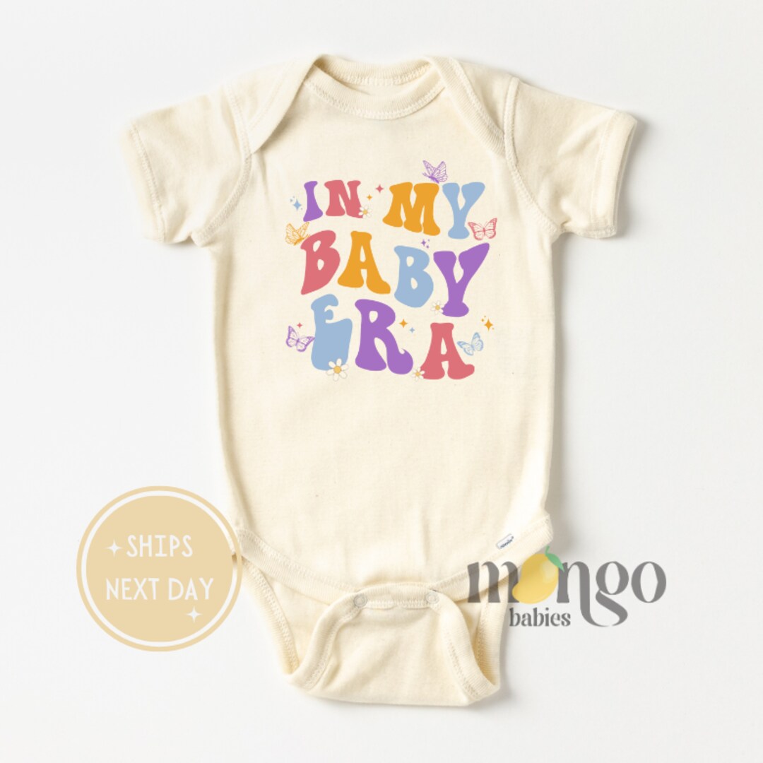 In My Baby Era Cute Baby Bodysuit, Retro Toddler and Kids T-Shirt, Clothes Baby Girl Gift for Newborn 2316-z | MakerPlace by Michaels In My Baby Era Cute Baby Bodysuit, Retro Toddler and Kids T-Shirt, Clothes Baby Girl Gift for Newborn 2316-z | MakerPlace by Michaels
